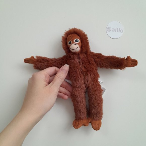 IKEA DJUNGELSKOG Soft toy, monkey - Picture 4 of 16